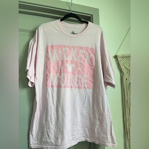 Disney Parks Pink Mickey Mouse tee